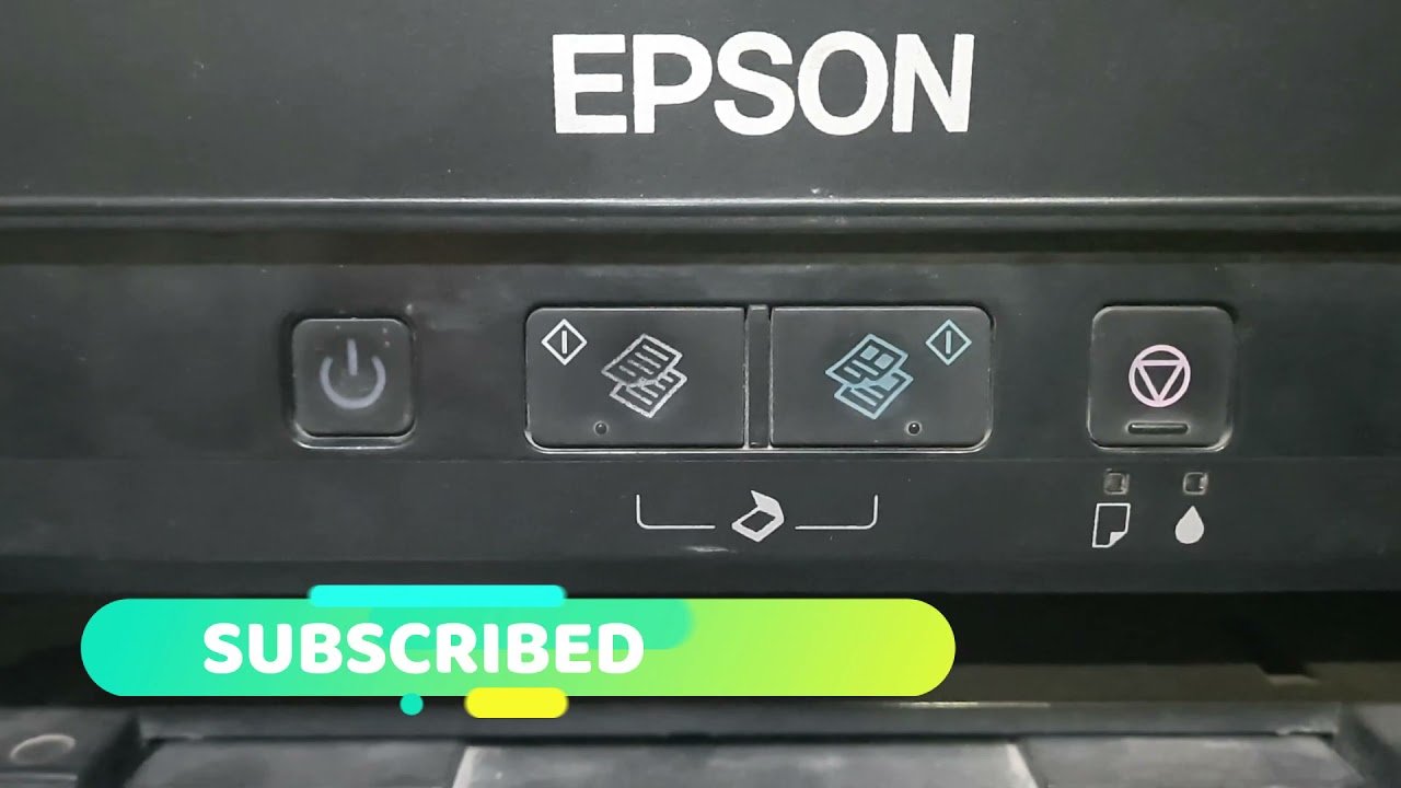 epson l220-l360-l382 clean head  تنظيف رؤوس الطباعة وتهيئة الطابعة