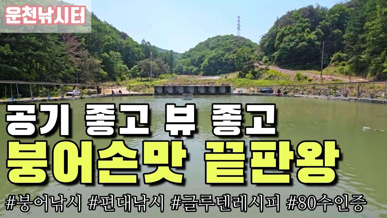 포천 운천낚시터) 이쁜 찌올림에도 헛빵이 난다면? 헛빵 극복기!!!