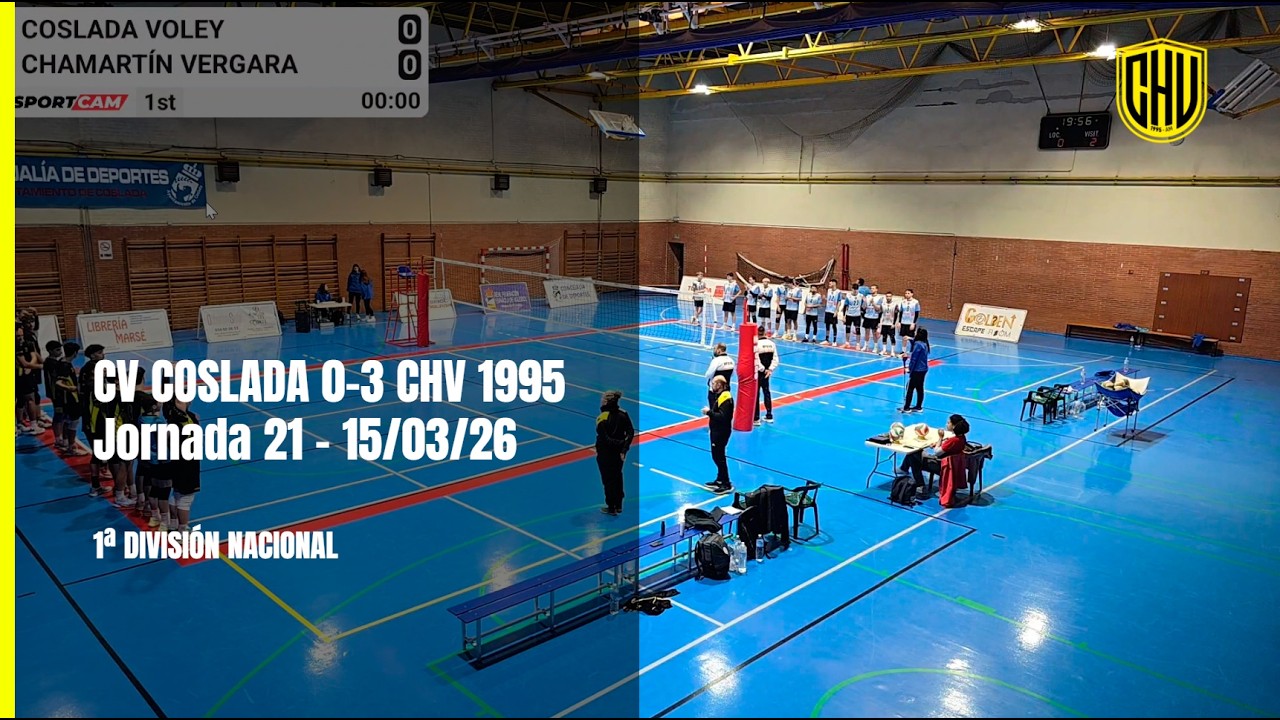 J21 (Nacional) CV Coslada 0-3 CHV 1995 (1 División Nacional 15/03/26 | Temporada 25/26 )