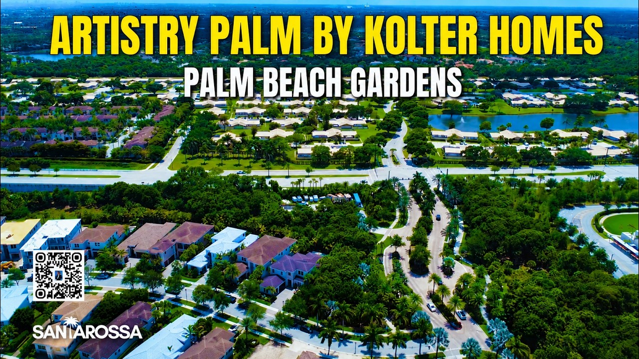 Inside a MEGA MANSION by Kolter Homes | Gino Santarossa Artistry Palm Luxury Home Tour