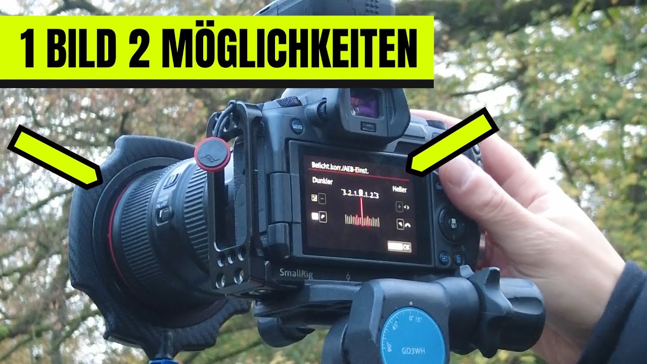 Fotografieren mit Verlaufsfilter. Es funktioniert nicht immer.