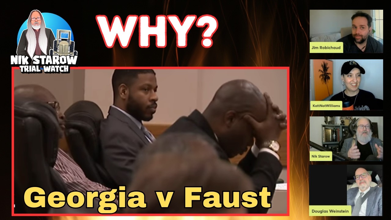 Why?  -  Georgia v Edrick Faust - Talking with you guys in the chat.