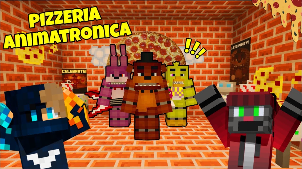 INTRAPPOLATI NELLA PIZZERIA DEGLI ANIMATRONICS! - Minecraft ITA W/ Werty