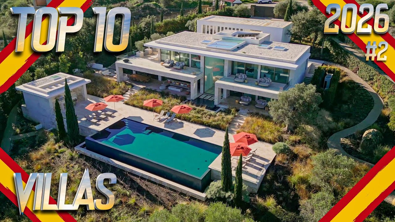 TOP 10 CASAS DE LUJO 2026 en #Marbella #Spain #CostadelSol (Parte 2) | 4K