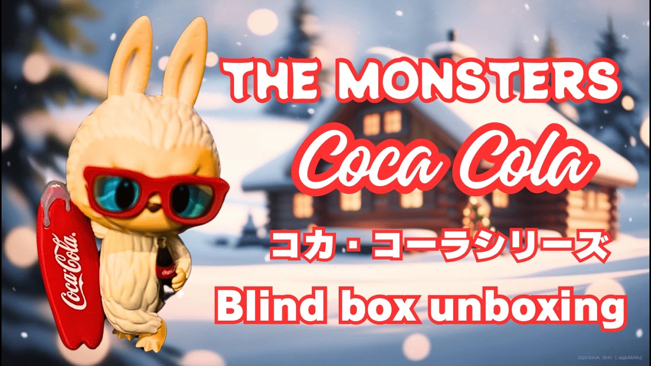 【POP MART】開封！THE MONSTERS Coca Colaシリーズ