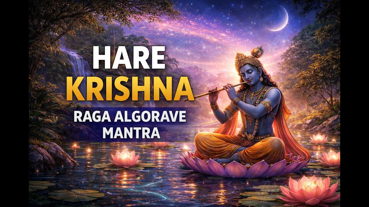 Hare Krishna Raga Algorave Mantra | Deep Meditation • Inner Peace • Devotional Music