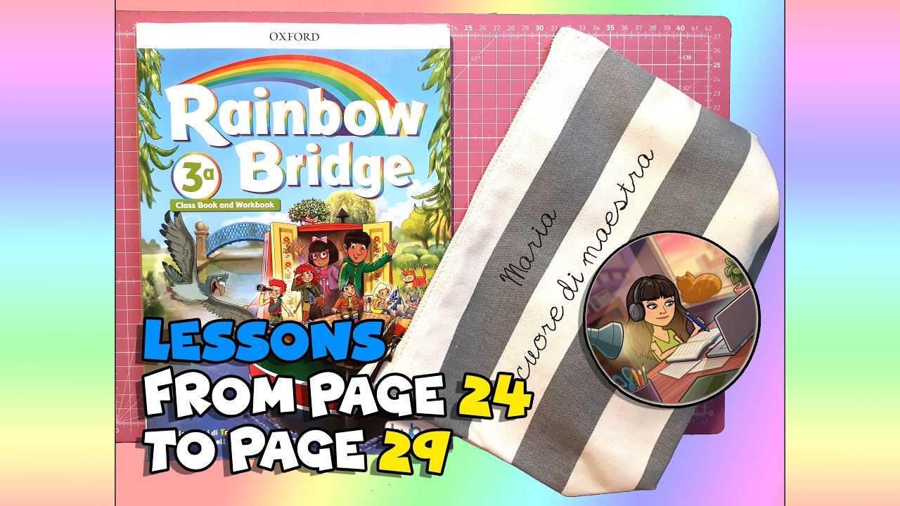 UNIT 3: at the station. Libro Rainbow Bridge di classe terza