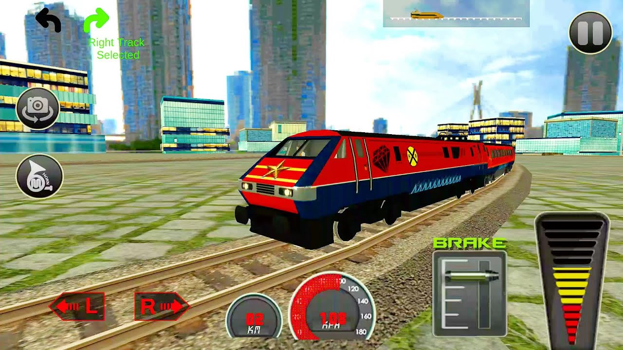 City Train Driver Simulator | Free Train Games | Android Gameplay HD #6