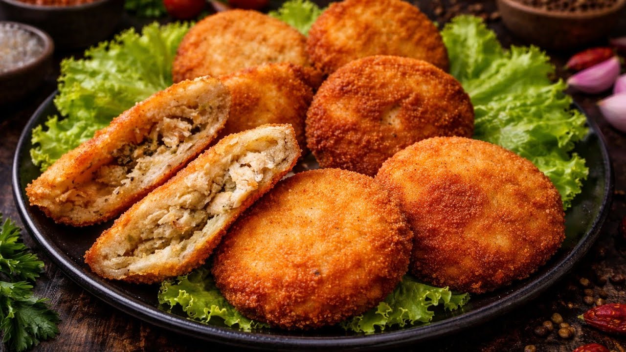 Easy Ifftar Snack Recipe | Smoked Malai Chicken Puffs