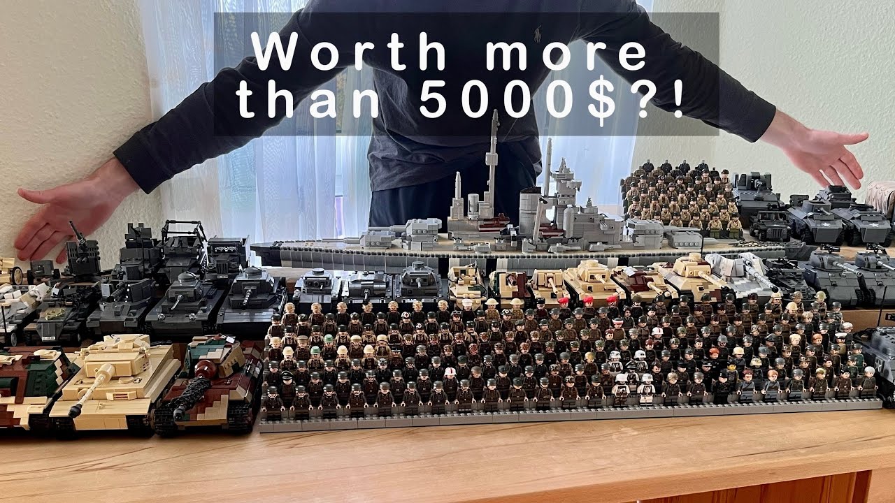 My HUGE LEGO WW2 Army Collection of 2022!