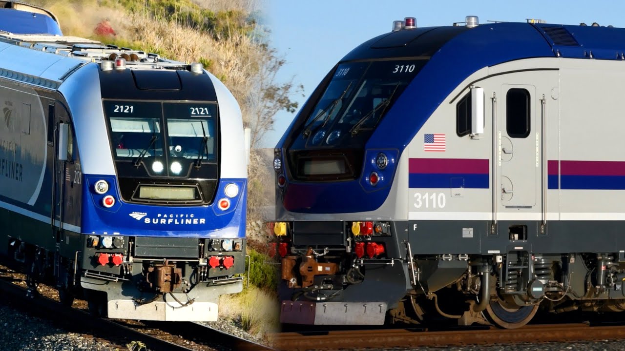Siemens SC-44 Charger Locomotives in Action