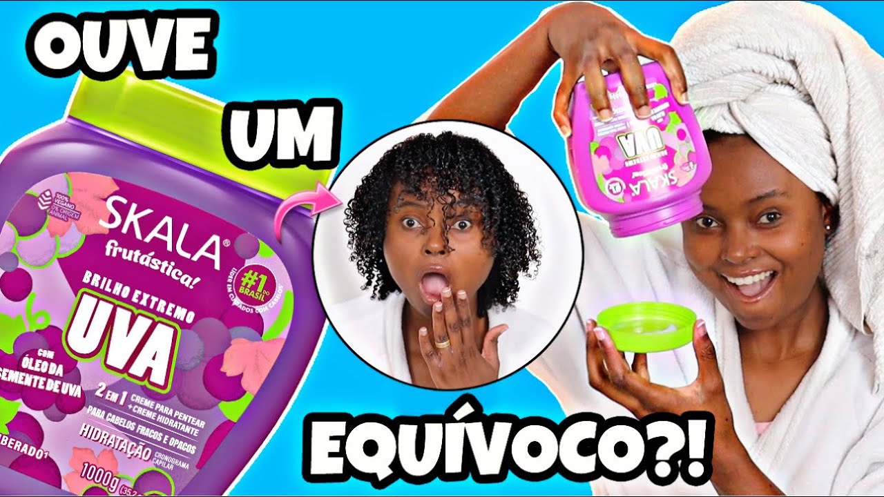 TESTEI LANÇAMENTO SKALA FRUTASTICA UVA