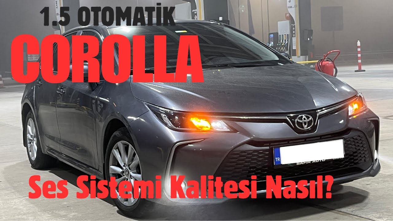 Ses Sistemi Kalitesi Nasıl? l Beykoz Sokakları l Birlikte Test Ettik l Toyota Corolla 1.5 MDS 2023
