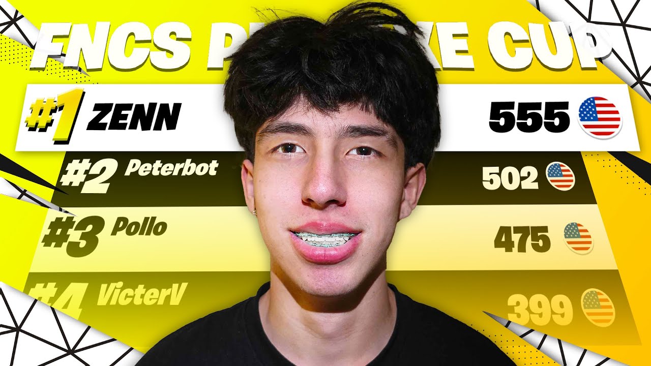 ZENN WINS THE SOLO FNCS CUP AGAIN!