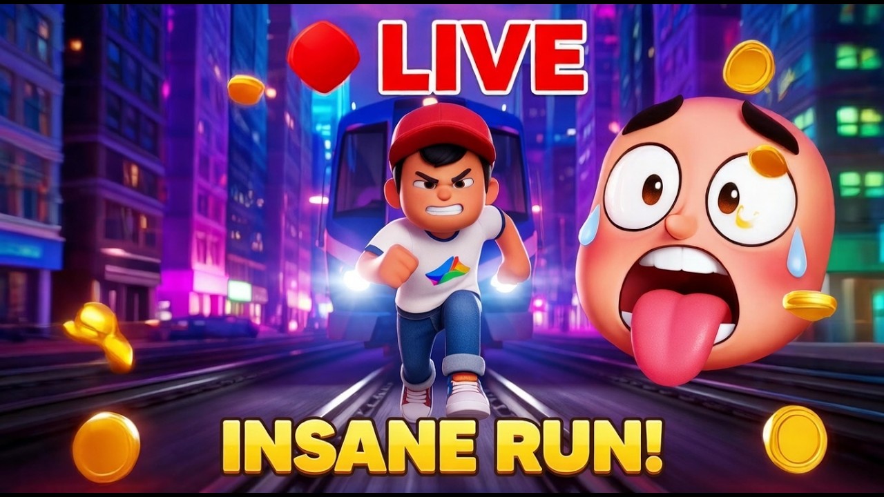 🔴 LIVE Subway Surfers 🔥 Endless Run Challenge!