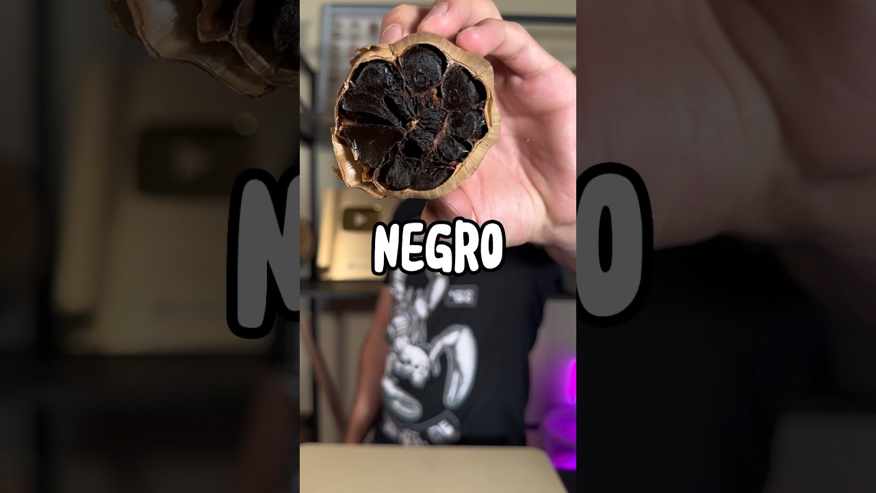 Ajo negro 🧄 hecho en casa