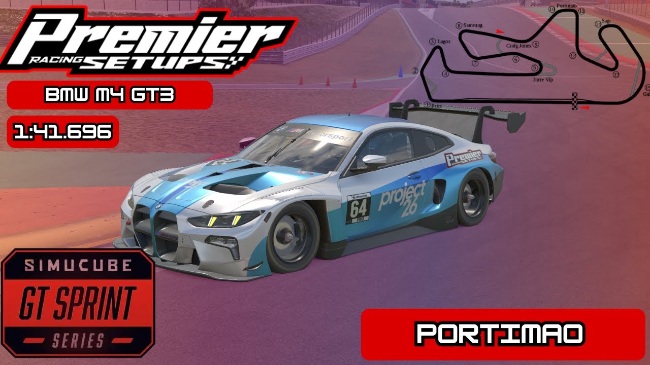 iRacing Hotlap and Track Guide | BMW M4 GT3 @ Portimao Circuit | Gt Sprint Series by Simcube | S26W6
