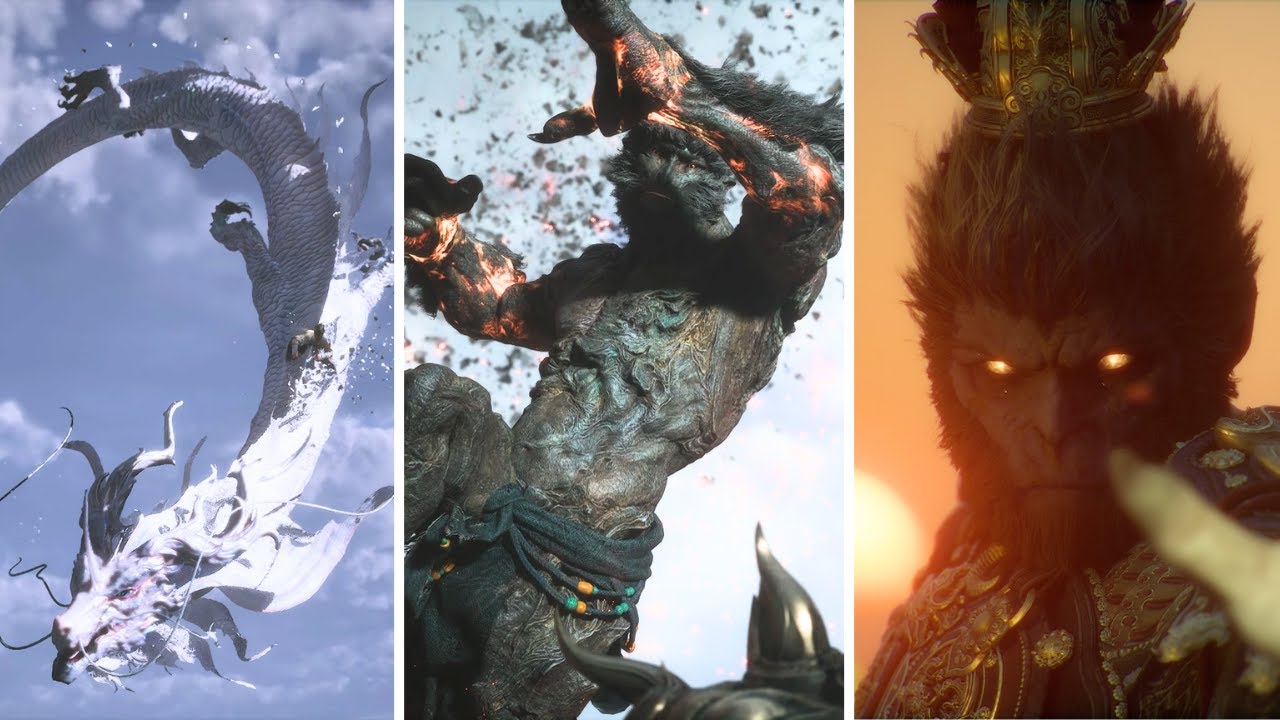 Most Epic Fight Cutscenes - Black Myth Wukong