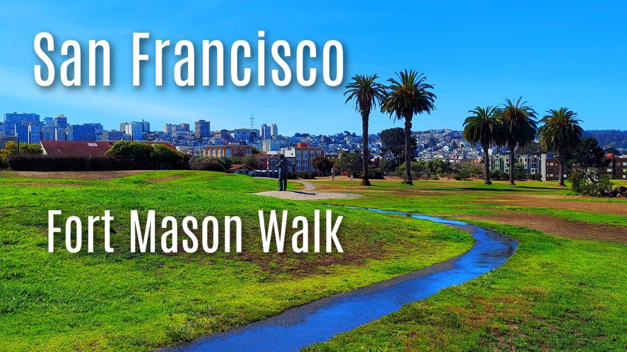SAN FRANCISCO - Fort Mason Park Virtual Walking Tour (October 2021) 🚶&zwj;♀️🚶&zwj;♂️