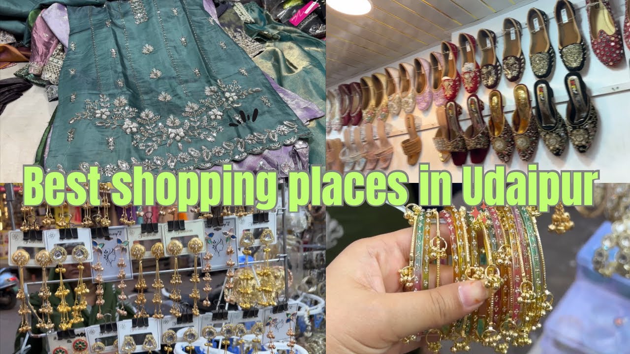 Best shops in Udaipur✨eid shopping ho gyi aaj finally🤩#bestshop#udaipurmarket#dailyvlog#marketvlog