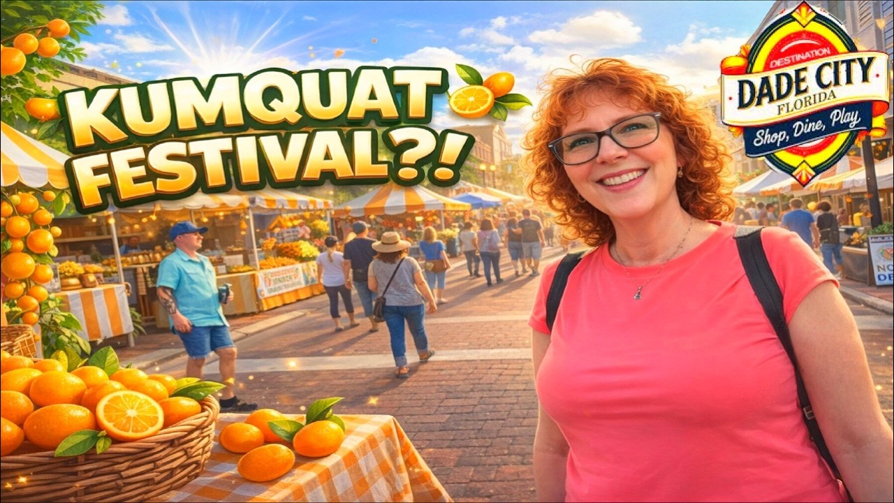 Hundreds Showed Up for Kumquat Festival in Dade City for THIS Tiny Fruit, Come Join Us for a Walk!