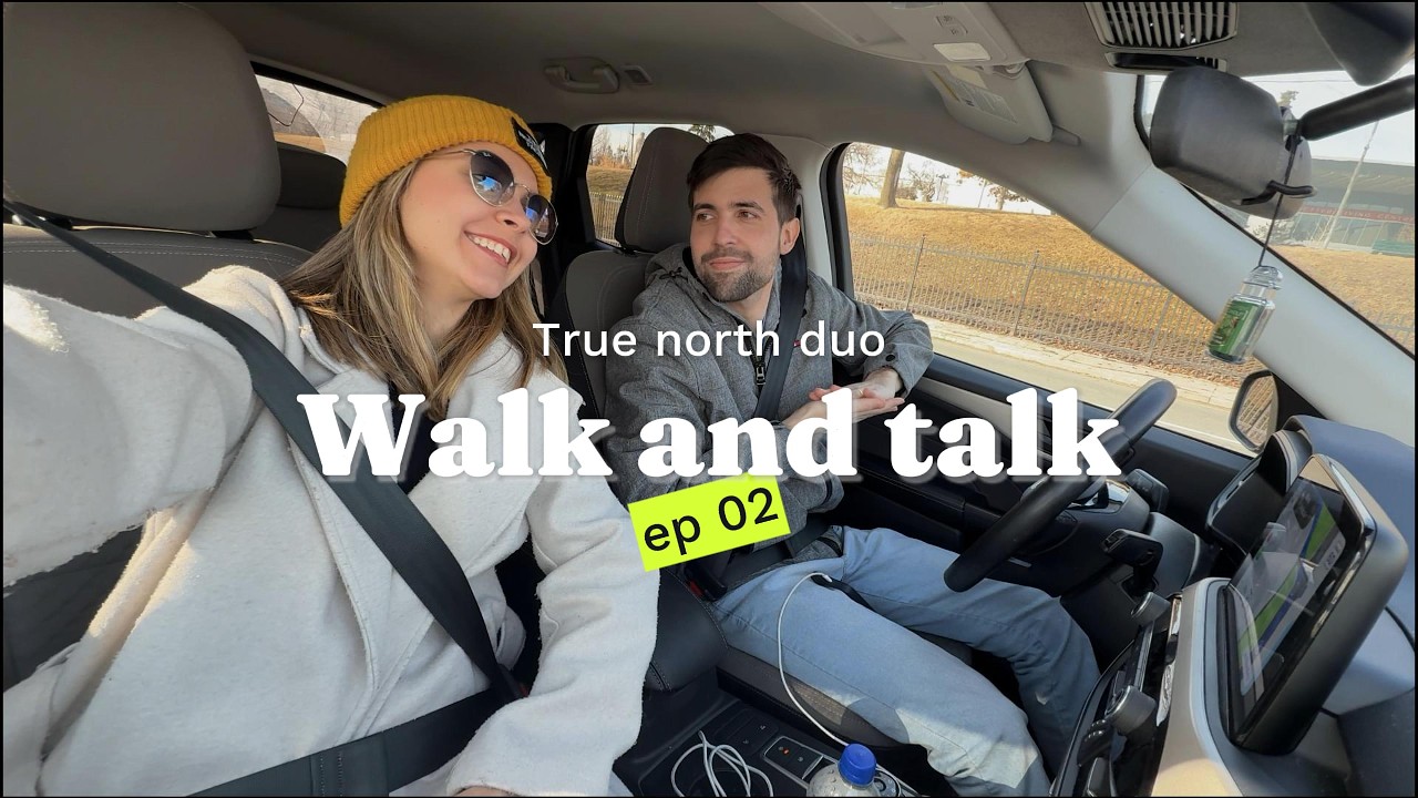 Jogo de Hockey em toronto! | Walk and talk #02 |  True North Duo