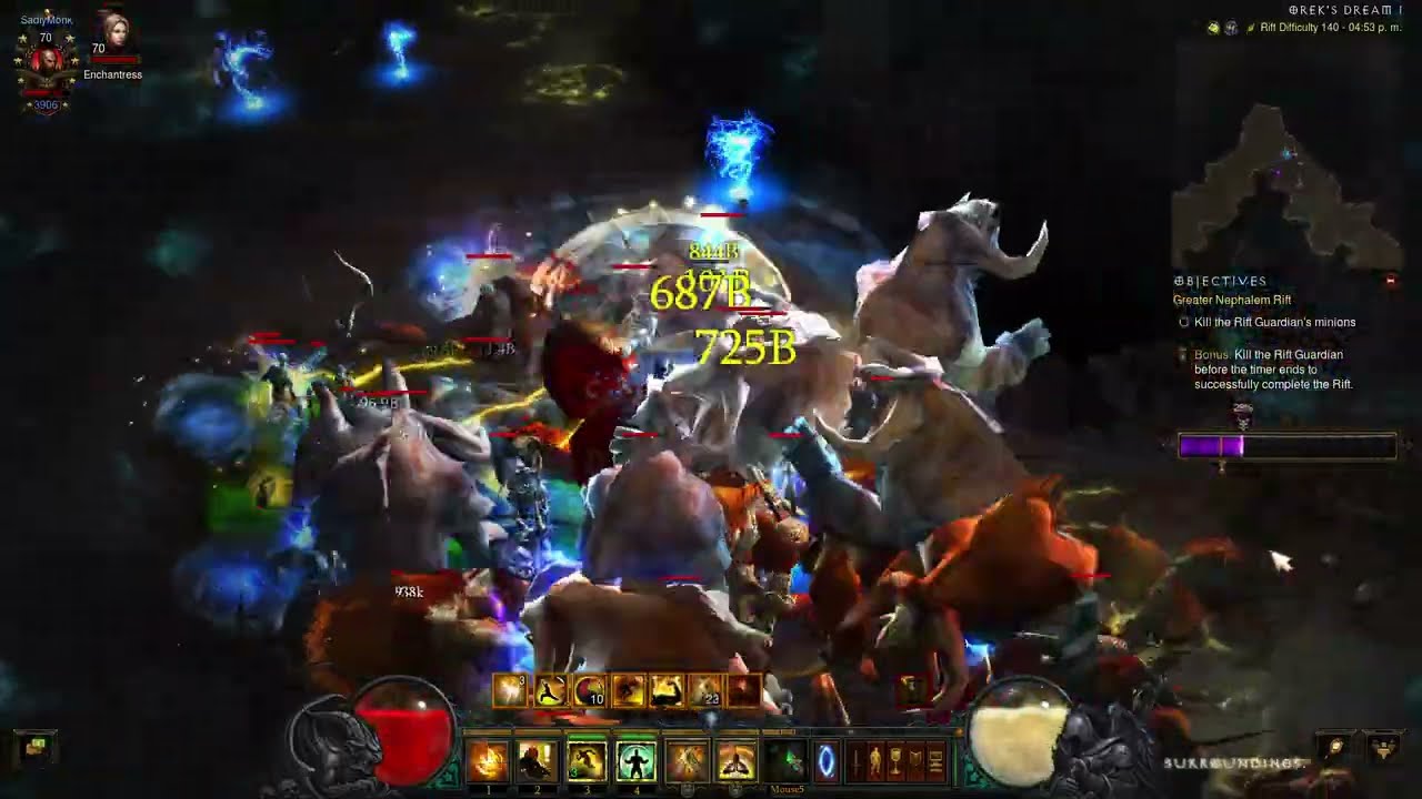 Monk Patterns of Justice Shenlong GR 140 9:30 Rank 2 (NA) - Season 37 Diablo 3