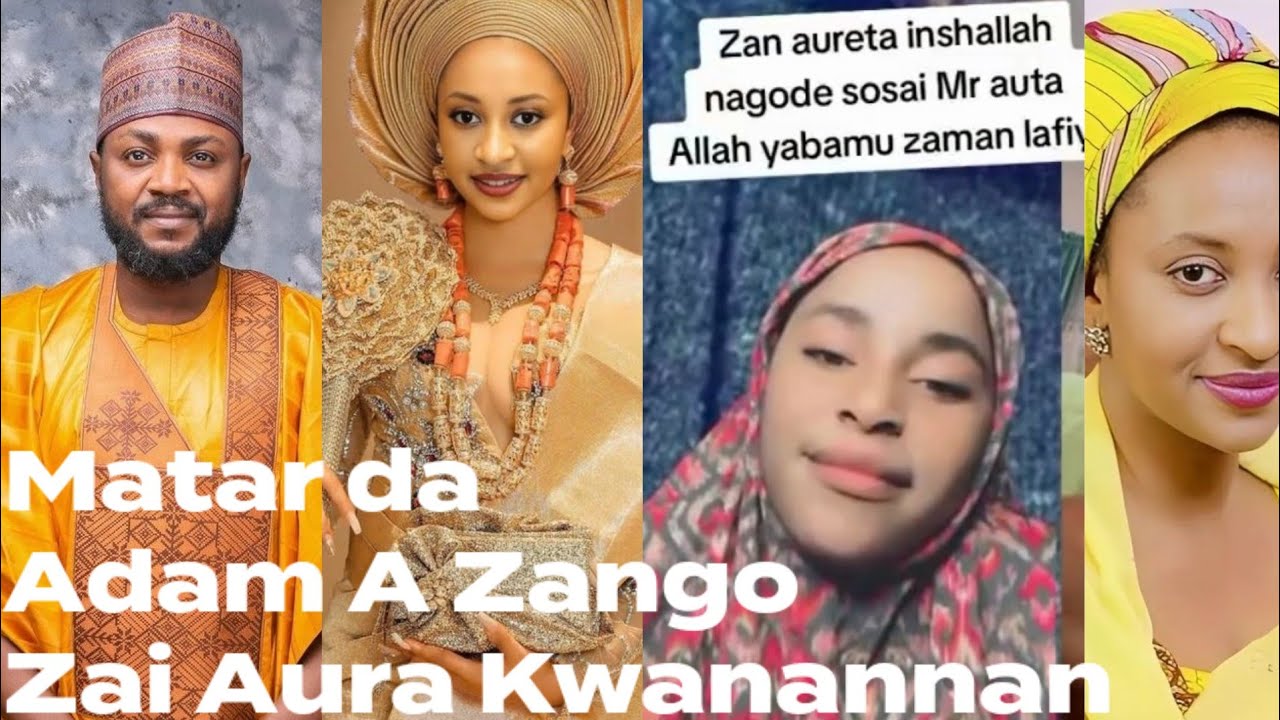 Sabuwar Matar da Adam A Zango zai aura Hafsat yar Aljanna 😆👐