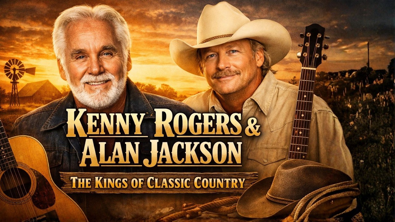 Kenny Rogers & Alan Jackson: The Kings of Classic Country 🤠🎸