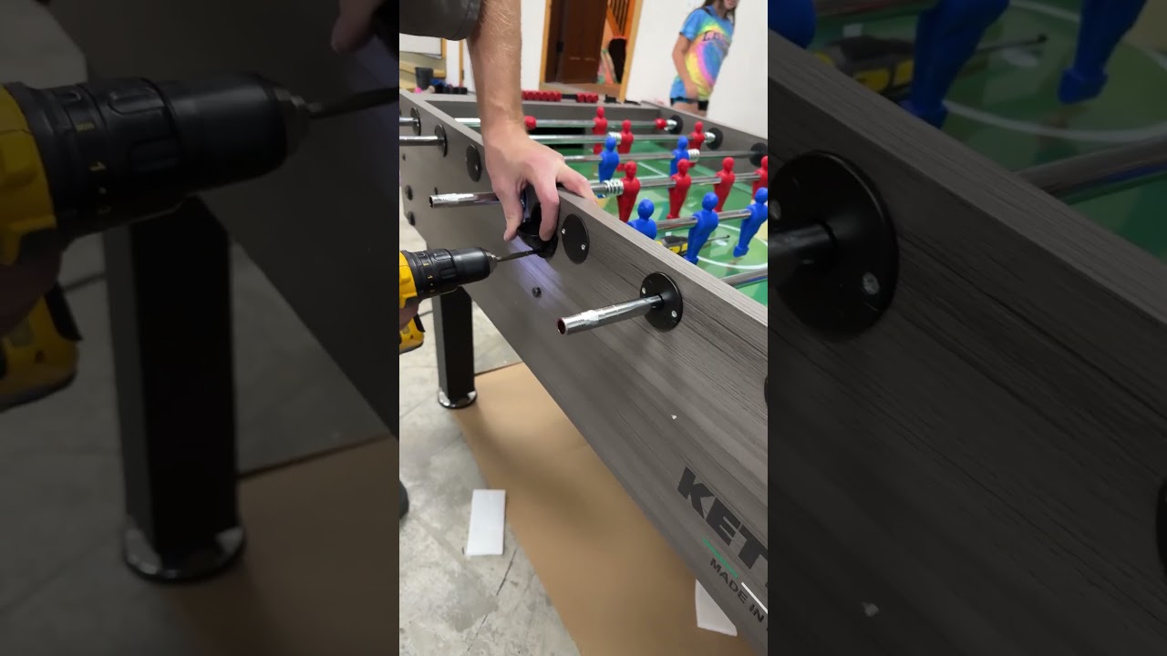 Unboxing & Building the KETTLER Foosball Table: Costco Find #costco #foosball  #unboxing #assembly