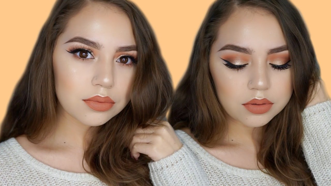 Too Faced Sweet Peach Palette | Spring Tutorial | Makeupbytreenz