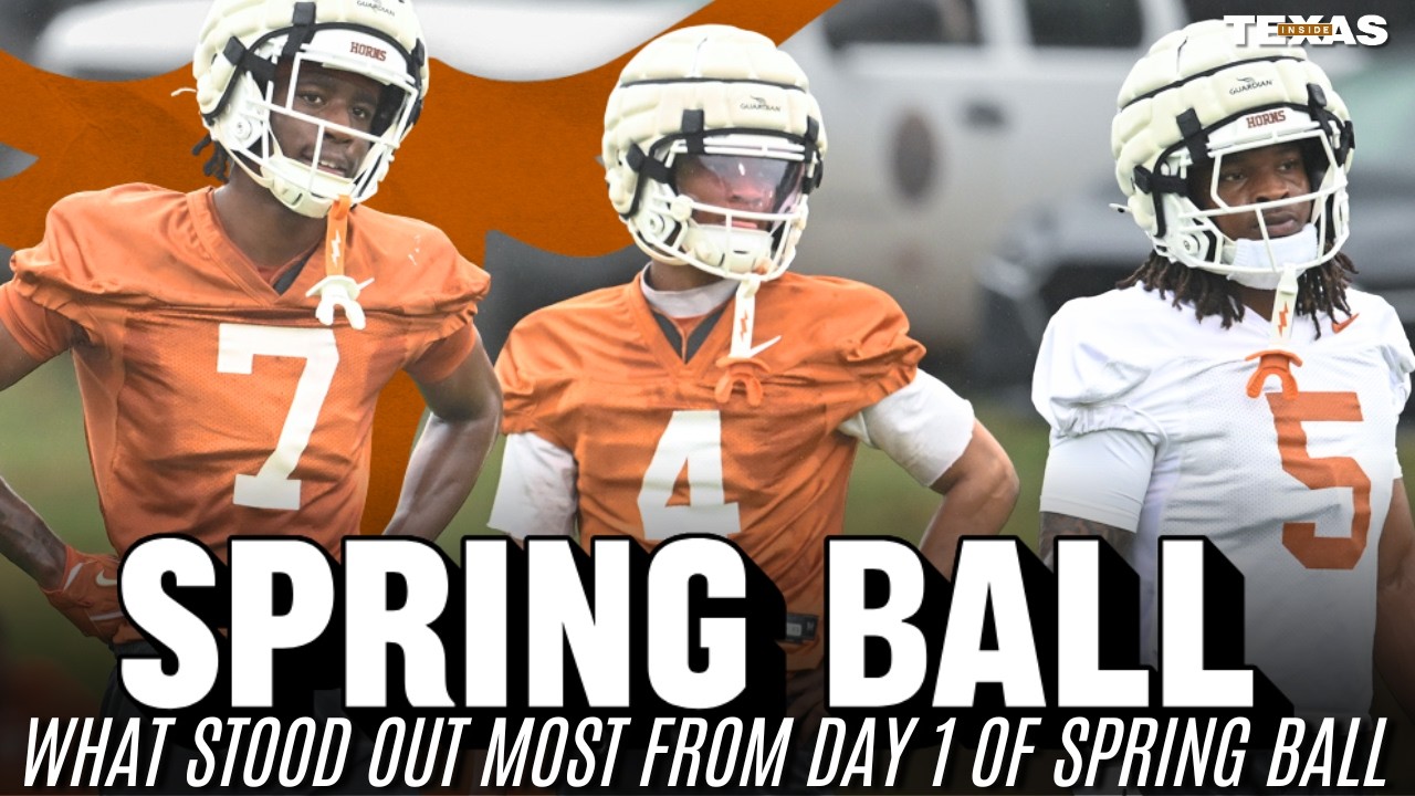 The Biggest Things We Learned From Day 1 of Spring Ball