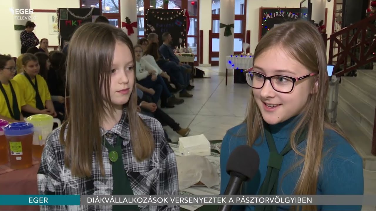 Diákvállakozások versenyeztek a Pásztorvölgyiben - 2023.12.19.