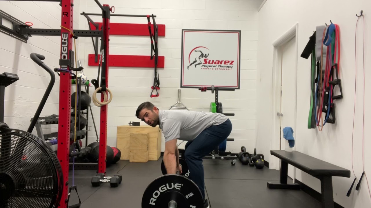 Pendlay Row: Snatch Grip