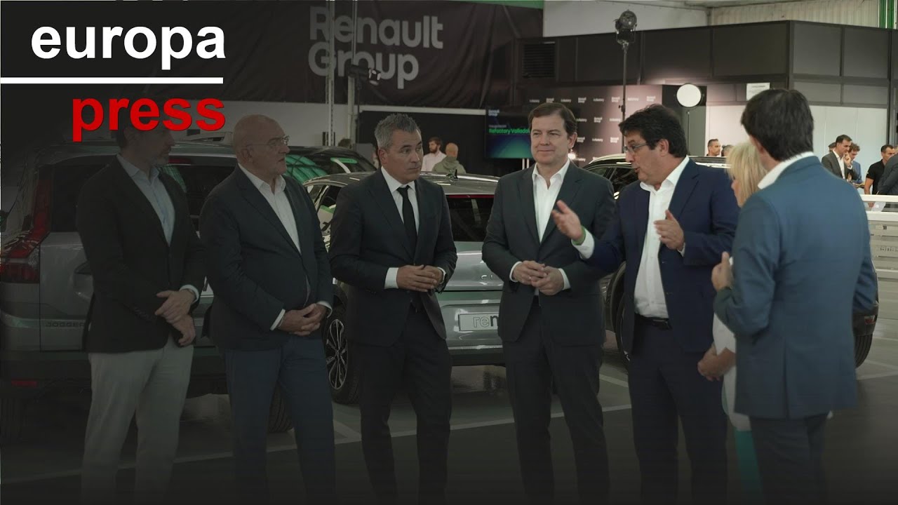 Renault Group inaugura Refactory Valladolid, para el reacondicionamiento de vehículos en España