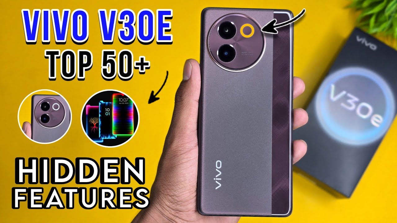 Vivo V30e Top 50+ Hidden Features | Vivo V30e Tips & Tricks | Vivo V30e 5G