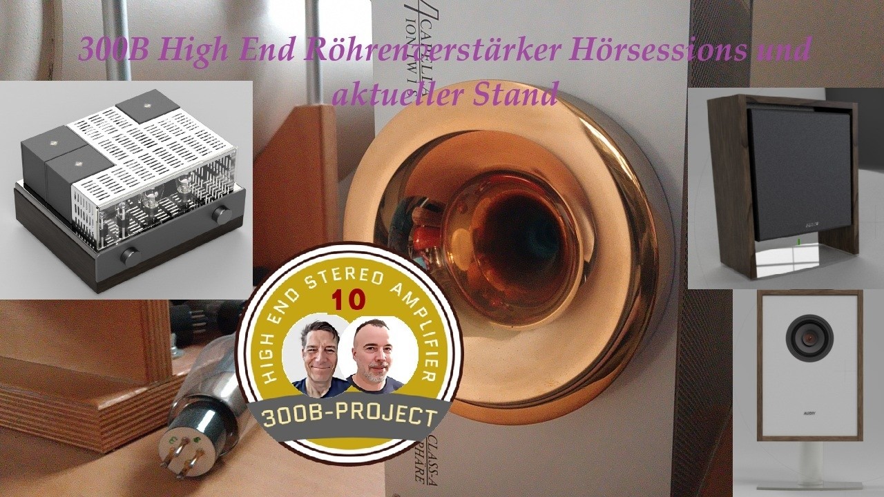 (10) High End 300B Verstärkerprojekt für und mit Piet - Folge 10
