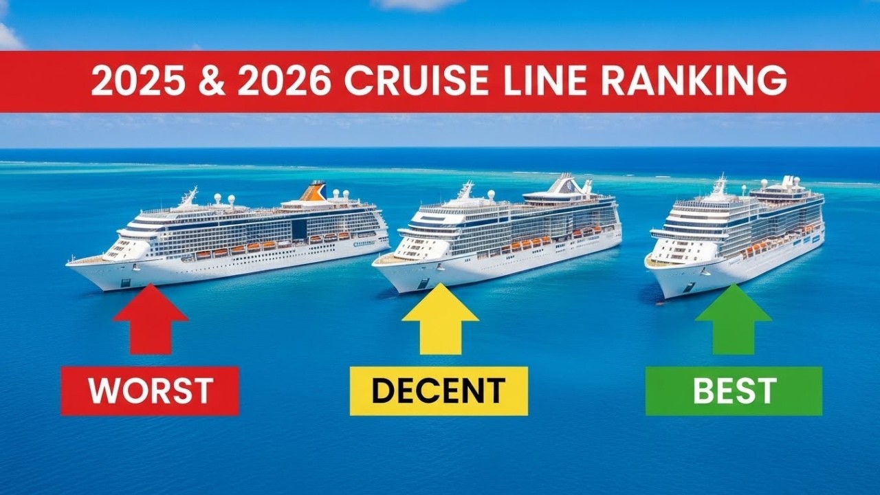 Рейтинг круизных компаний от худшей к лучшей: лучшие варианты на 2026 год