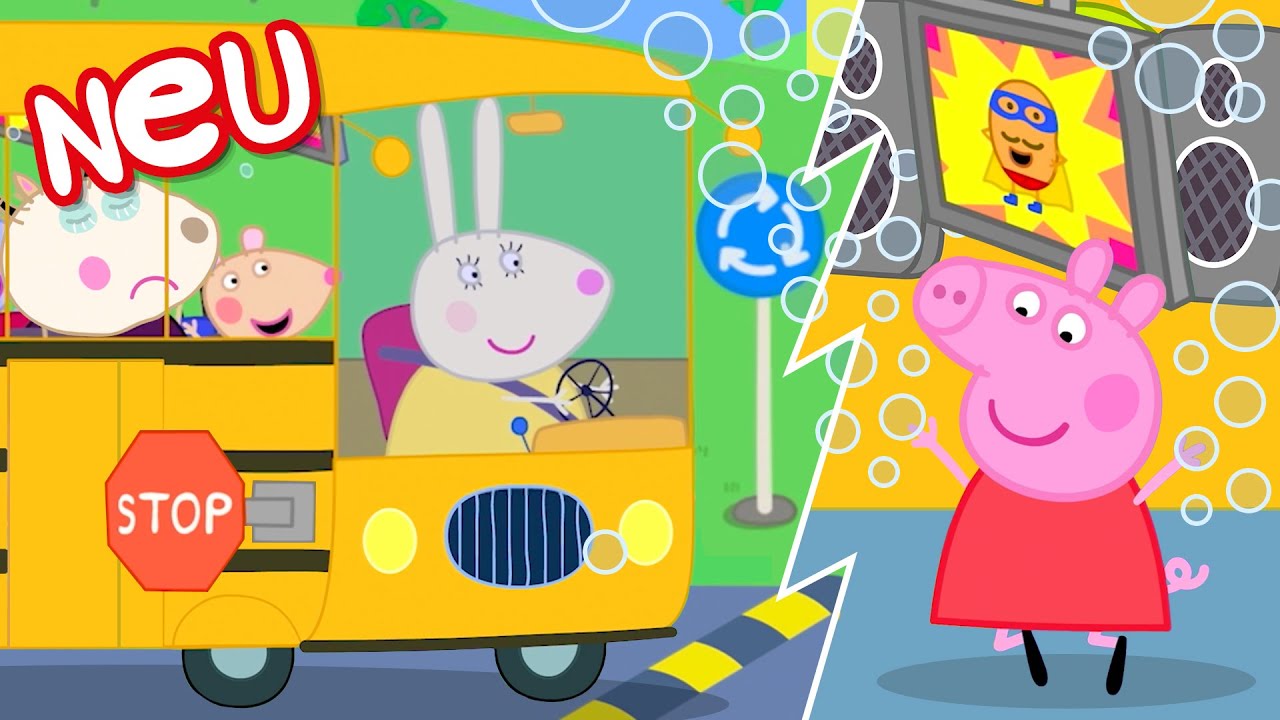 Peppa-Wutz-Geschichten | Der neue Schulbus | Videos für Kinder
