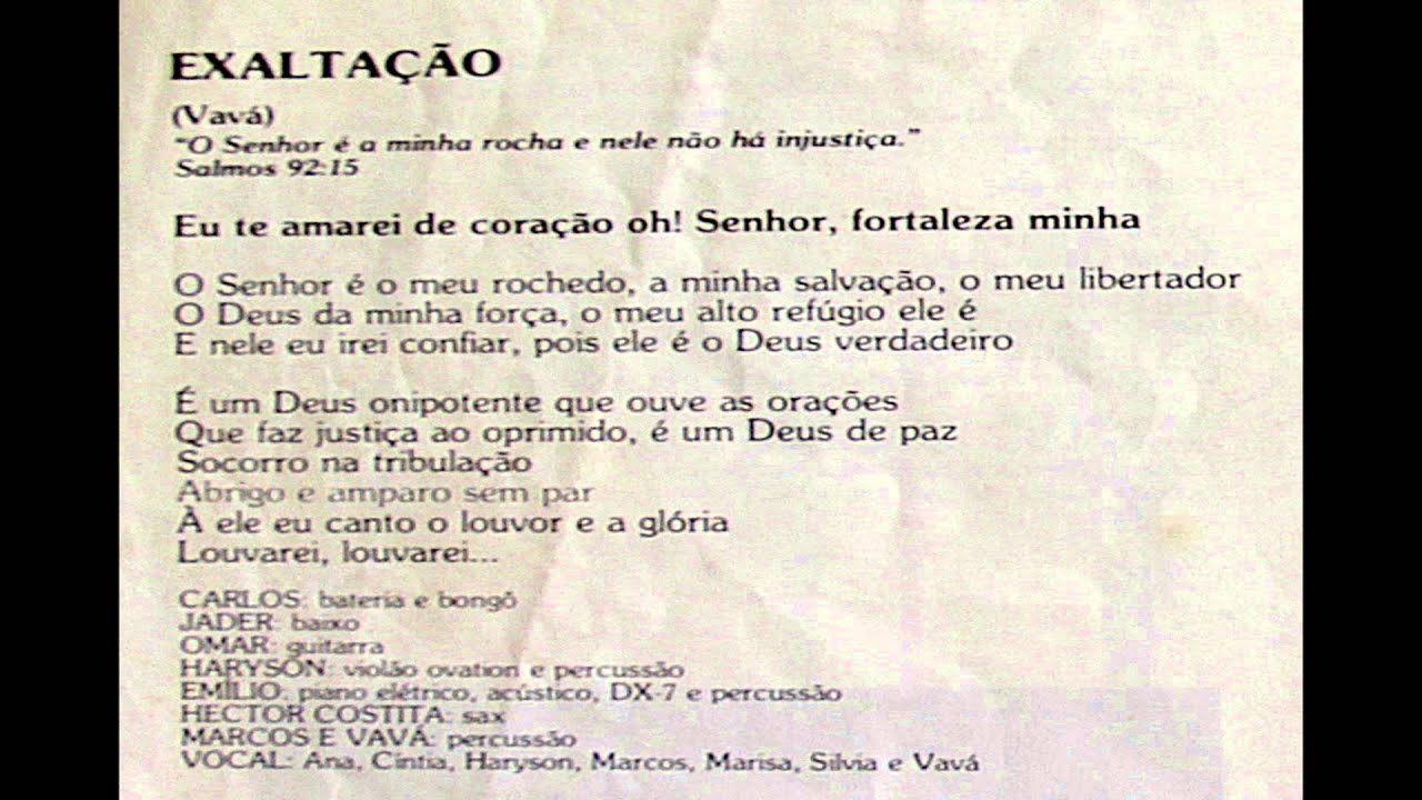 Brilhar - Vav&aacute; e amigos - LP  1985 -  Completo