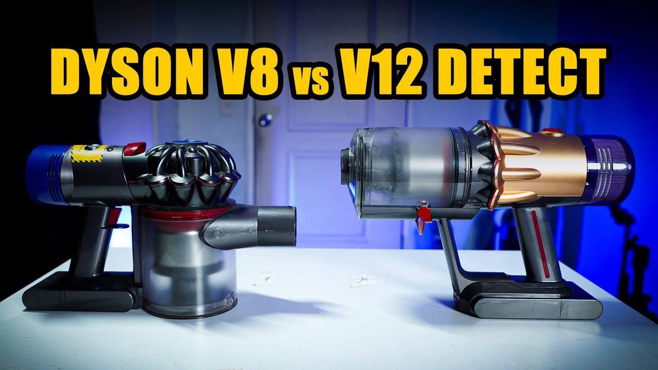 Dyson V8 vs V12 Detect &mdash; The Truth After Testing Both