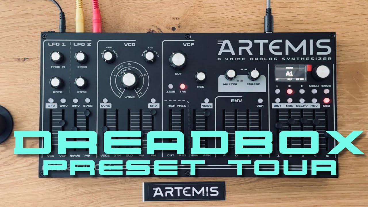 Dreadbox Artemis Bank A Preset Tour