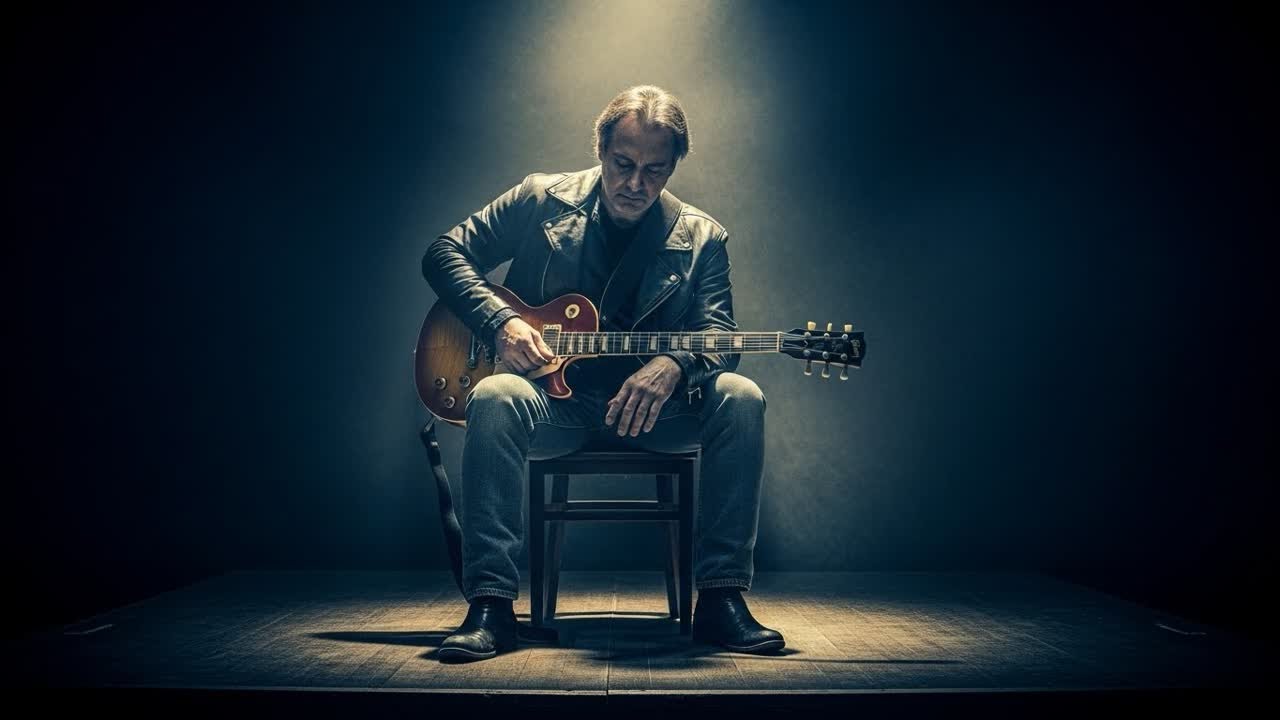 Eric Clapton, Stevie Ray Vaughan, Muddy Waters, ZZ Top Inspired Emotional Blues Rock