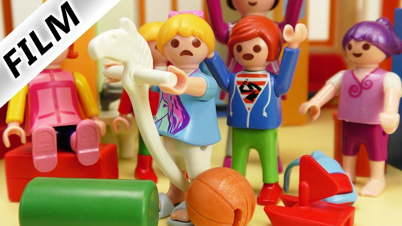 Playmobil Film Deutsch - HANNAH WIEDER IN KITA! WIE KLEINKIND - SCHULE NICHT GESCHAFFT?Familie Vogel