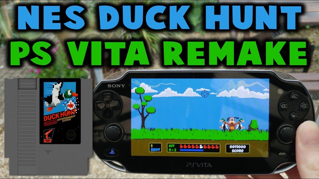 NES Duck Hunt HD Remake For PS Vita!