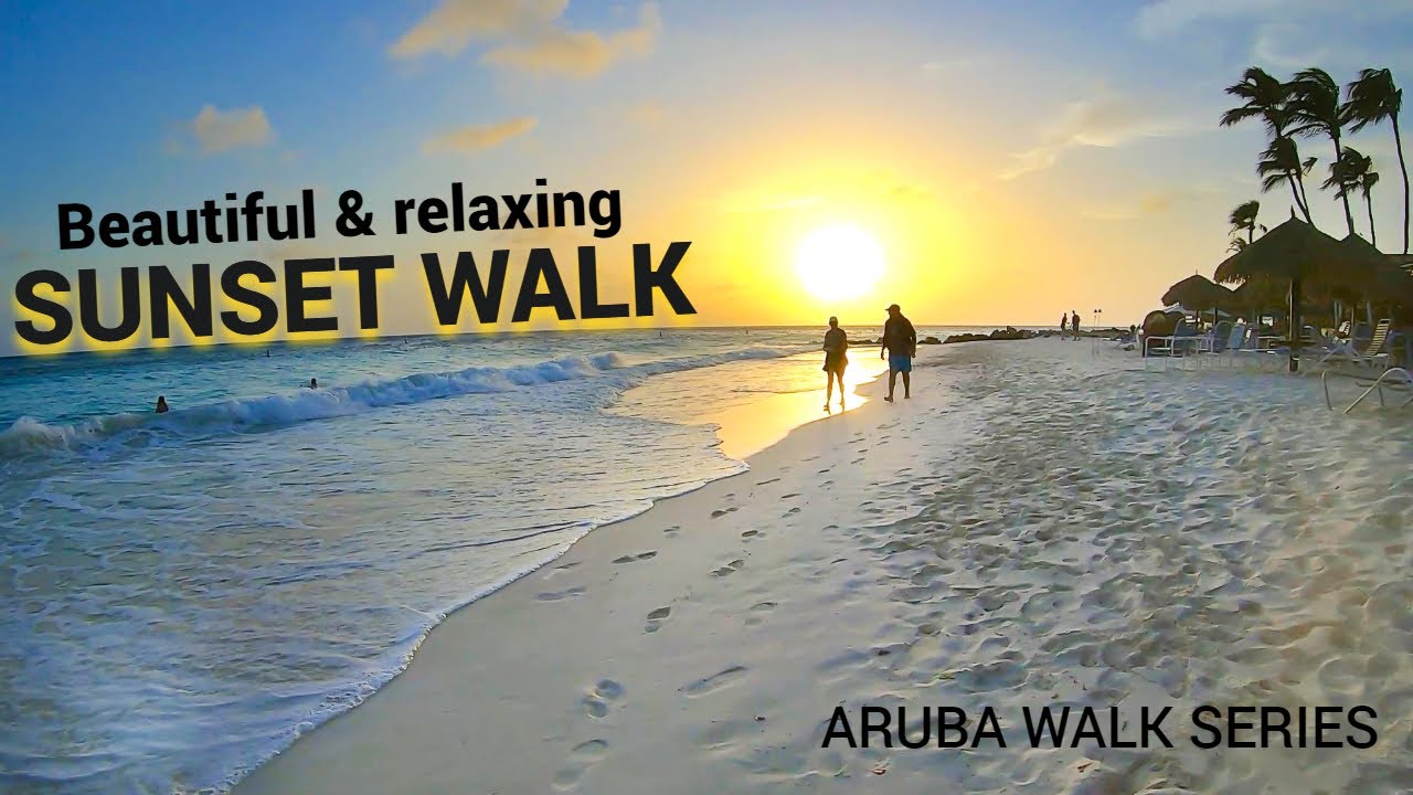ARUBA Beach walk - Bushiri to Manchebo Beach