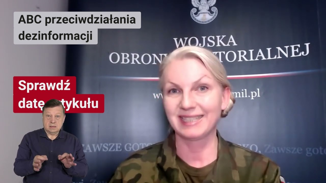Akademia Bezpieczeństwa RCB – Odporni na dezinformację
