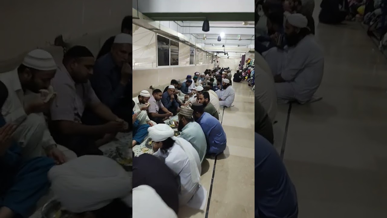 #Dua e iftar 23 Ramzan ul Mubarak. Faizan e Madina Karachi