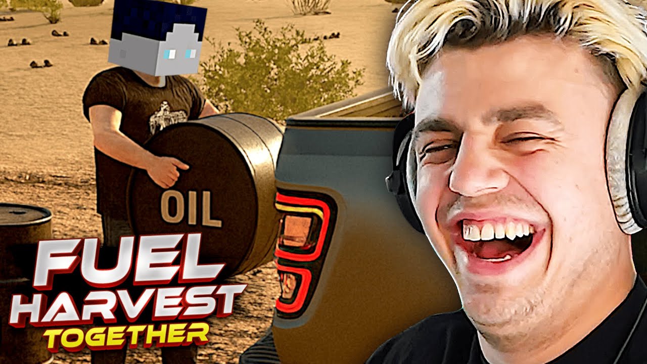 Papaplatte spielt Fuel Harvest Together mit BastiGHG & Reeze