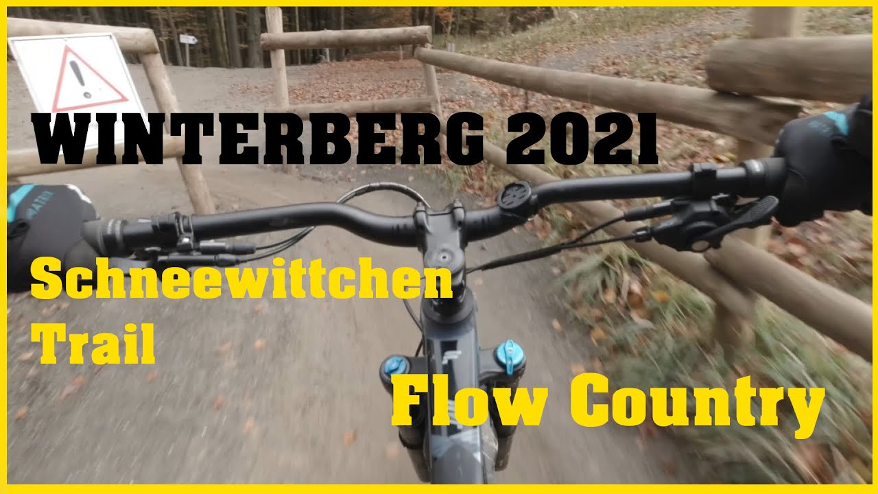 Winterberg 2021 / Flow Country + Schneewittchen Trail / Ende der Sasion mit Olli